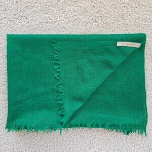 Kashmir Loom Cashmere Lightweight Scarf Green Luxury